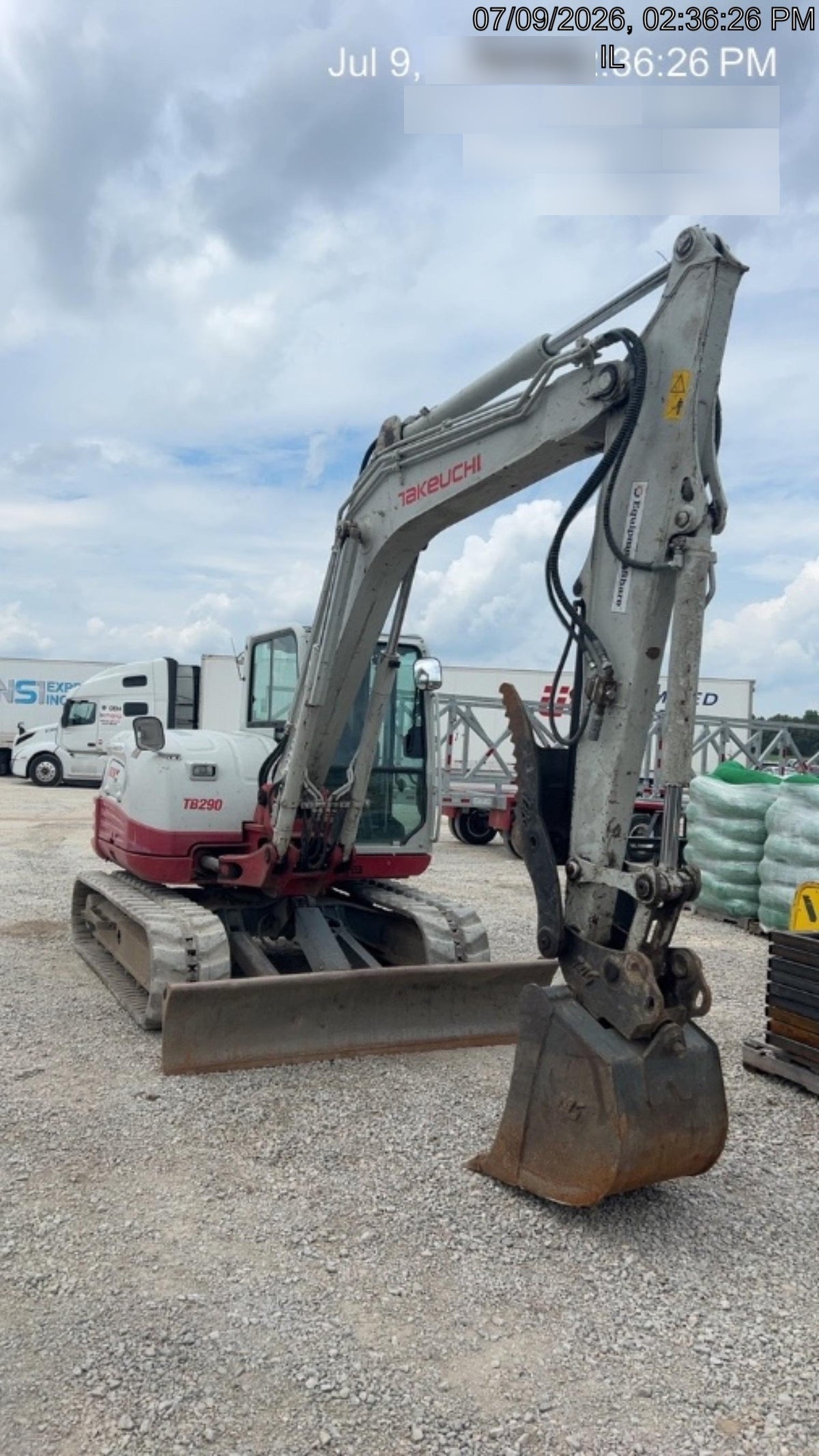 2019 TAKEUCHI TB290