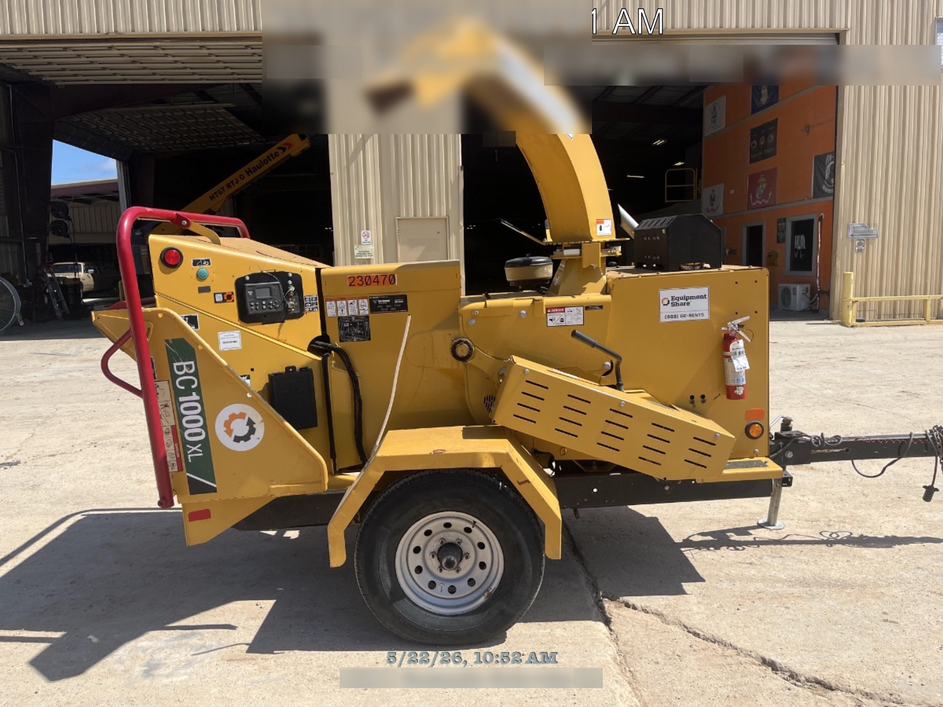 2021 VERMEER BC1000XL Diesel