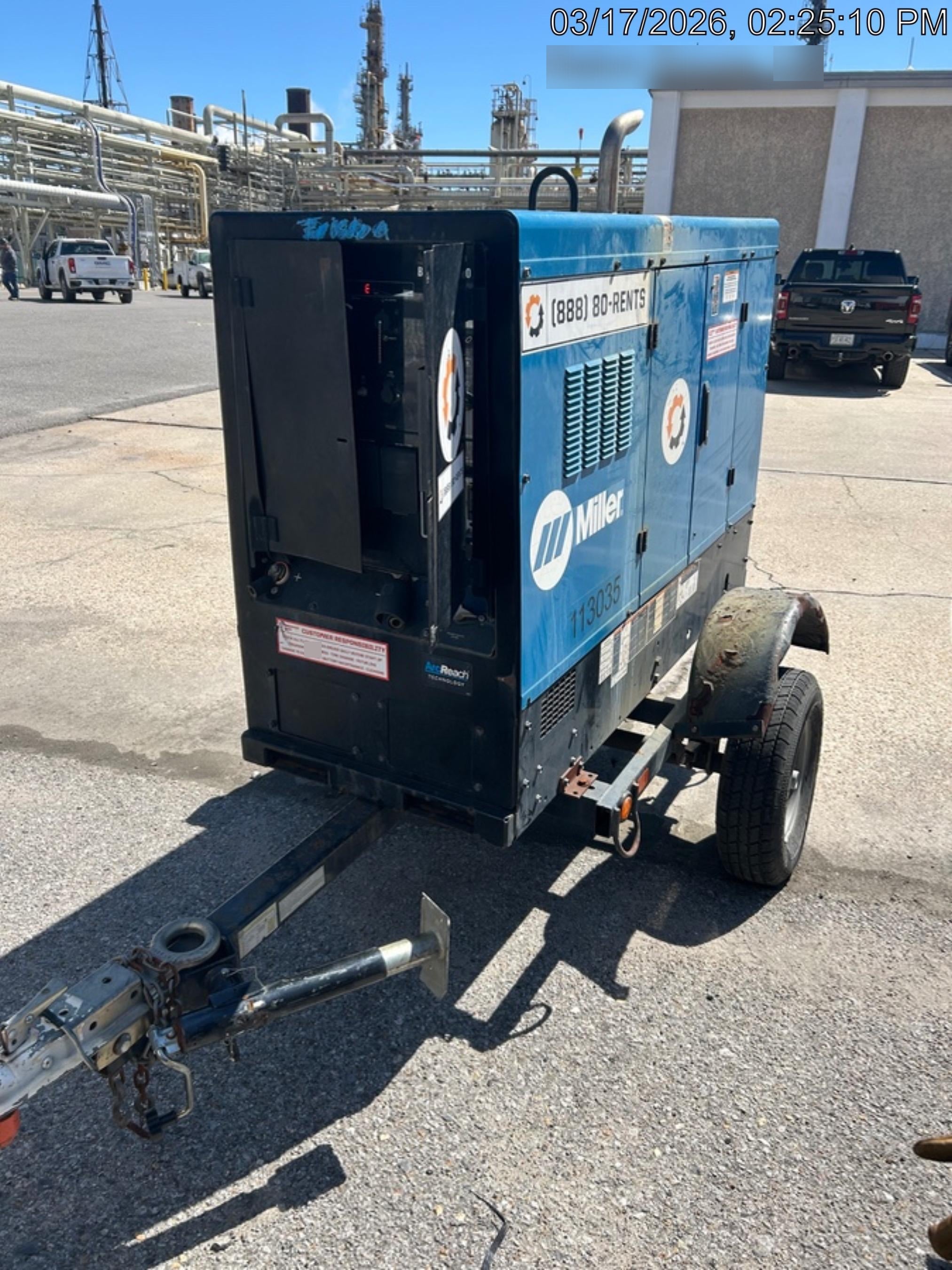 2020 Miller Electric BB500 BIG BLUE 500 PRO (KUBOTA) DELUXE W/ ARCREACH