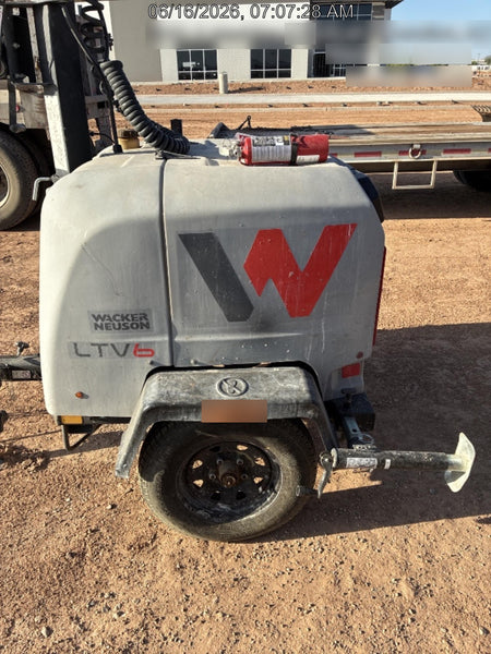 2019 Wacker Neuson LTV6K-LED Standard LED Towable Light Tower w/None