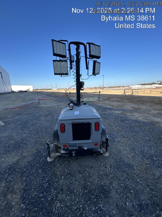 2024 Wacker Neuson LTT4 Diesel, Kohler KDW702, Deep Sea Controller, Auto Start, LED 320W, Bypass Outlet, T3