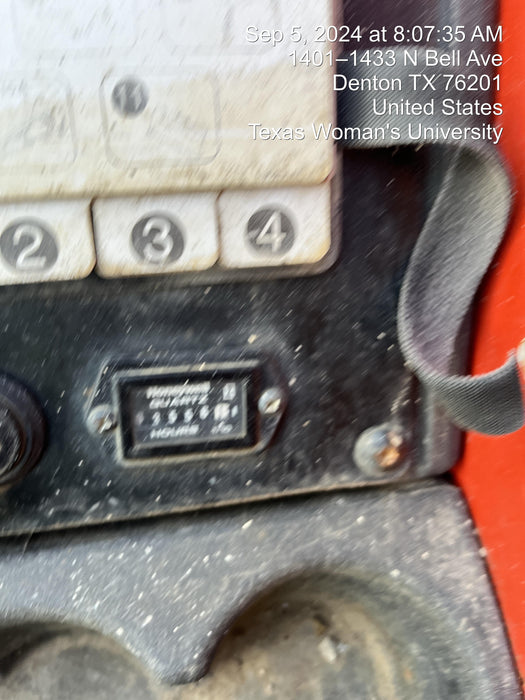 2016 Skyjack SJ843 TH 60" Carriage, Solid Tires, Open ROPS