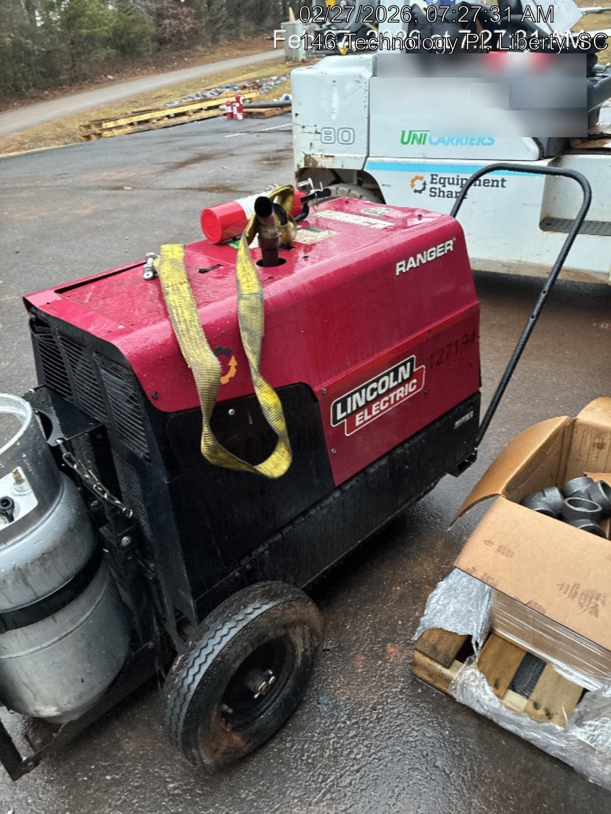 2021 Lincoln Electric Ranger 305 LPG K3430-1, Ranger 305 LPG, Undercarriage, Tank Holder & Strap, 10kw AC Gen, 25hp Kohler LPG Eng