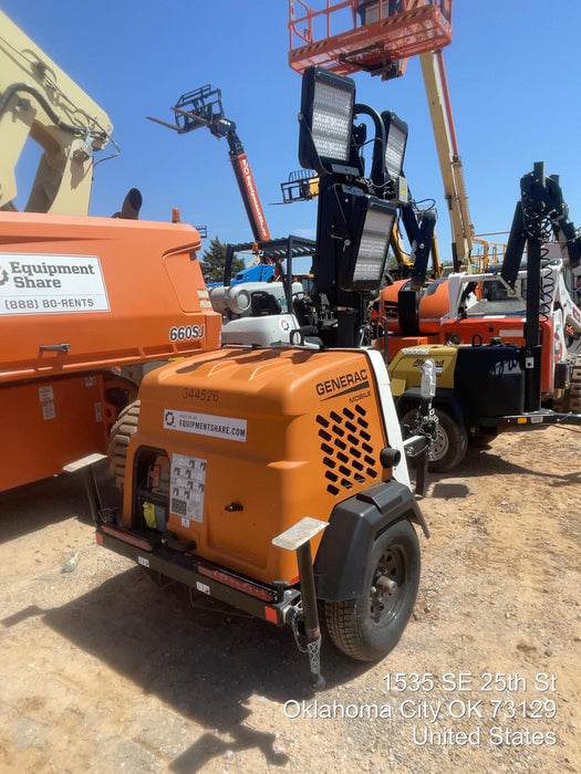 2023 Generac MLT2 Diesel, Flex Switch 120V Input, Powerzone Controller, (4) 320W LED Lights, 4kW Generator, 39.9 Gal Fuel Tank, 2" Ball, T3