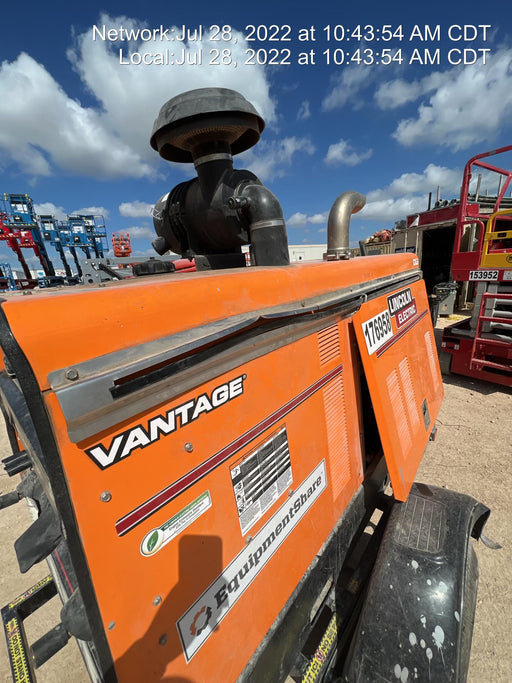 2021 Lincoln Electric Vantage 549X Ready Pak 3, ORANGE (includes trailer, cable rack, fender light kit)