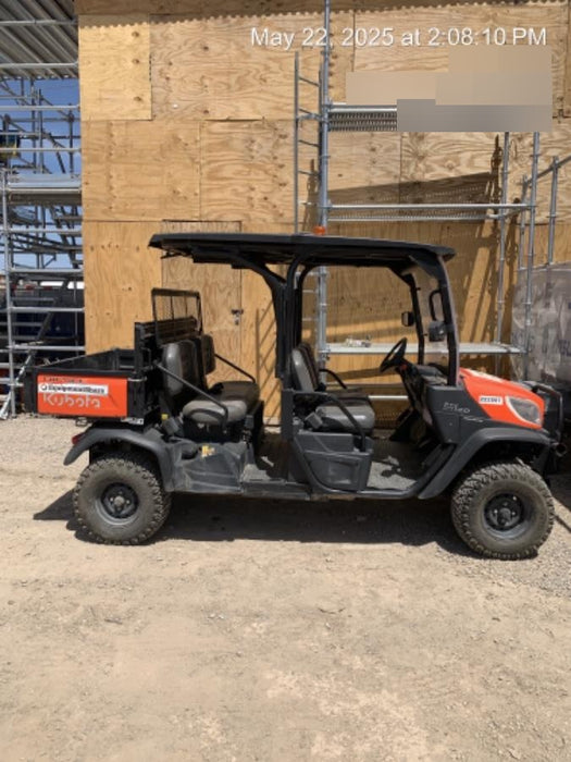 2022 Kubota RTV-X1140W-H Plastic Canopy, Windshield Acrylic Clear, LED Strobe Light, Wire Harness Kit, Back up Alarm