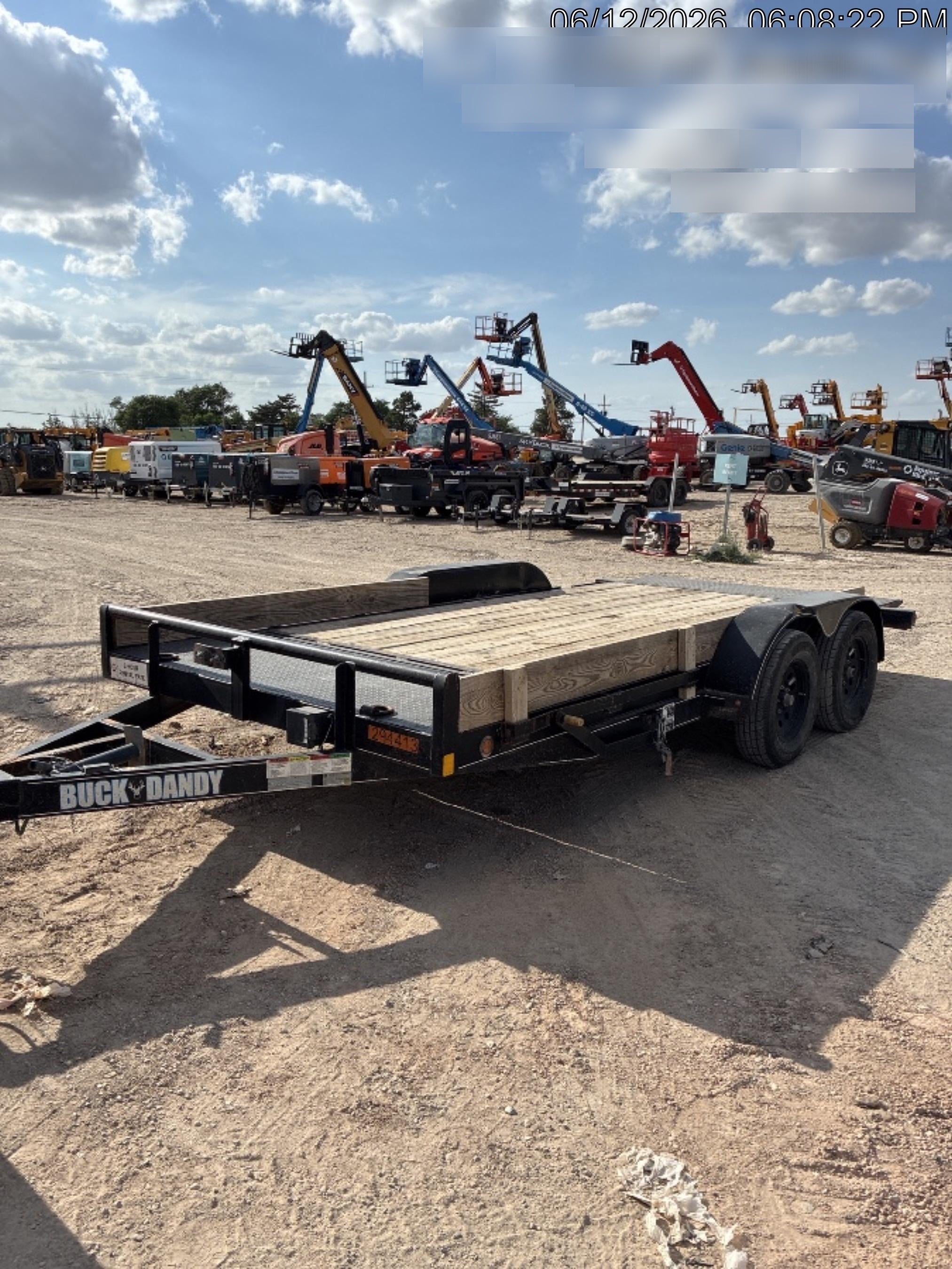 2023 BUCK DANDY 16' Light Duty Tilt Car Hauler
