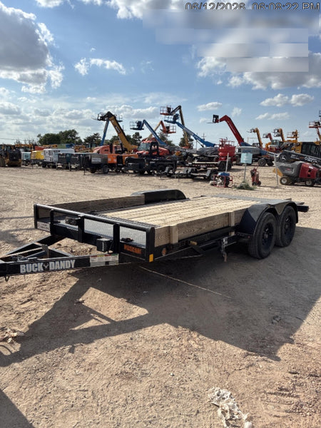 2023 BUCK DANDY 16' Light Duty Tilt Car Hauler