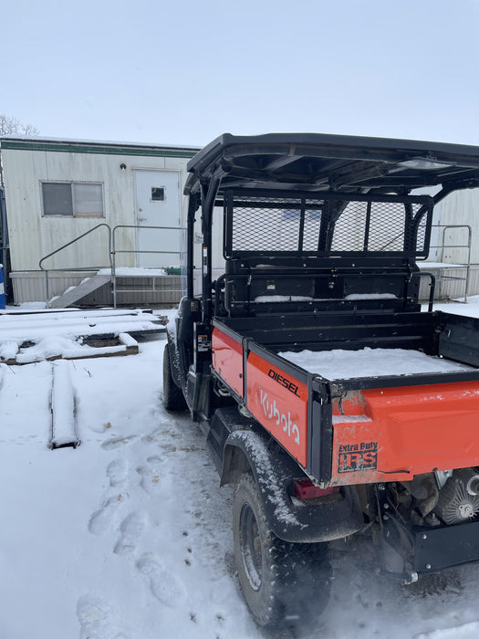 2022 Kubota RTV-X1140W-H Plastic Canopy, Windshield Acrylic Clear, LED Strobe Light, Wire Harness Kit, Back up Alarm