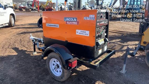 2023 Lincoln Electric LE400 Kubota V1505, Trlr, Cable Rack, Light Kit, ES Decals, T3