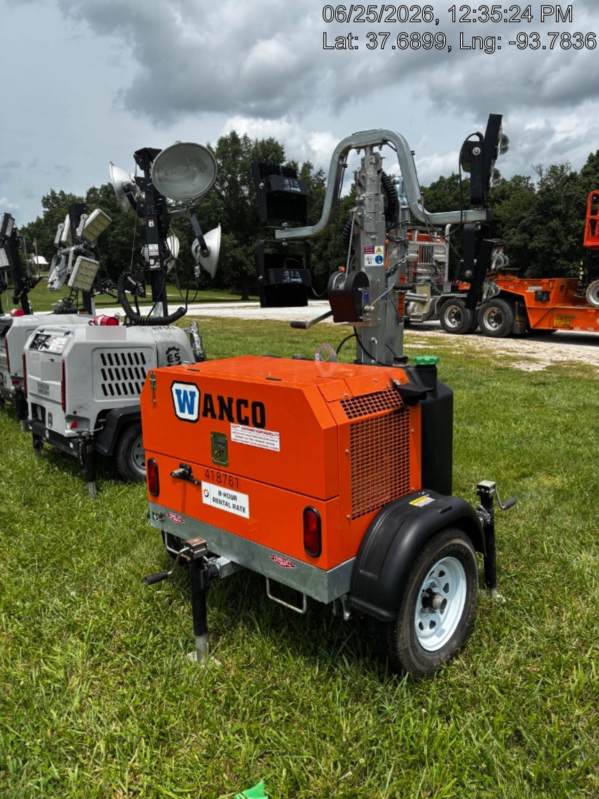 2024 Wanco WLTT-4MM4K Diesel, Deep Sea Controller, Shore Power Plug, Auto Start, (4) 350W LED Floodlights, 4kW Generator, 60 Gal Fuel Tank, 2" Ball, T3