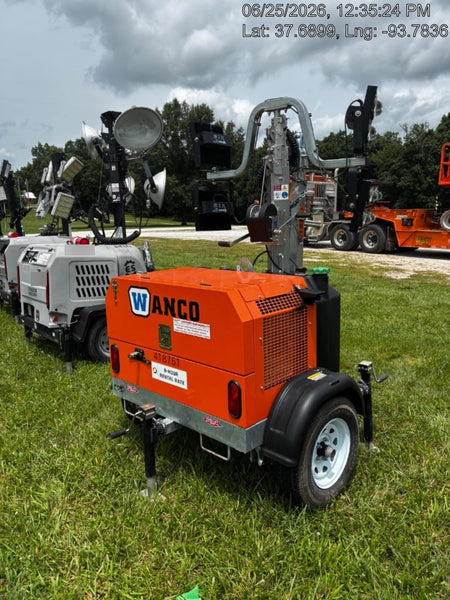 2024 Wanco WLTT-4MM4K Diesel, Deep Sea Controller, Shore Power Plug, Auto Start, (4) 350W LED Floodlights, 4kW Generator, 60 Gal Fuel Tank, 2" Ball, T3