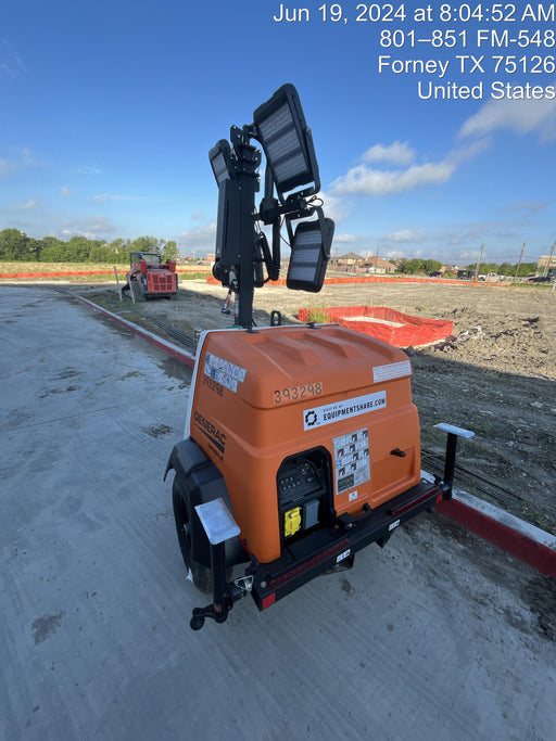 2024 Generac MLT2 Diesel, Flex Switch 120V Input, Powerzone Controller, 
(4) 320W LED Lights, 4kW Generator, 39.9 Gal Fuel Tank, 2" Ball, T3