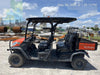 2022 Kubota RTV-X1140W-H Plastic Canopy, Windshield Acrylic Clear, LED Strobe Light, Wire Harness Kit, Back up Alarm