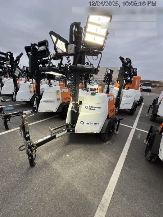 2024 Generac MLT2 Diesel, Flex Switch 120V Input, Powerzone Controller, 
(4) 320W LED Lights, 4kW Generator, 39.9 Gal Fuel Tank, 2" Ball, T3