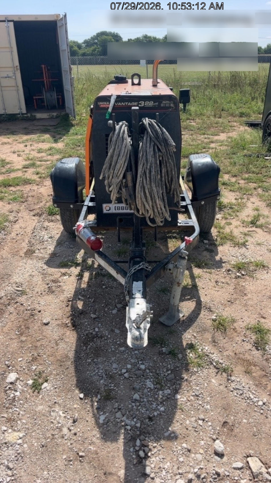 2021 Lincoln Electric Vantage 322 VANTAGE 322 READY-PAK 3
(EQUIPMENTSHARE)