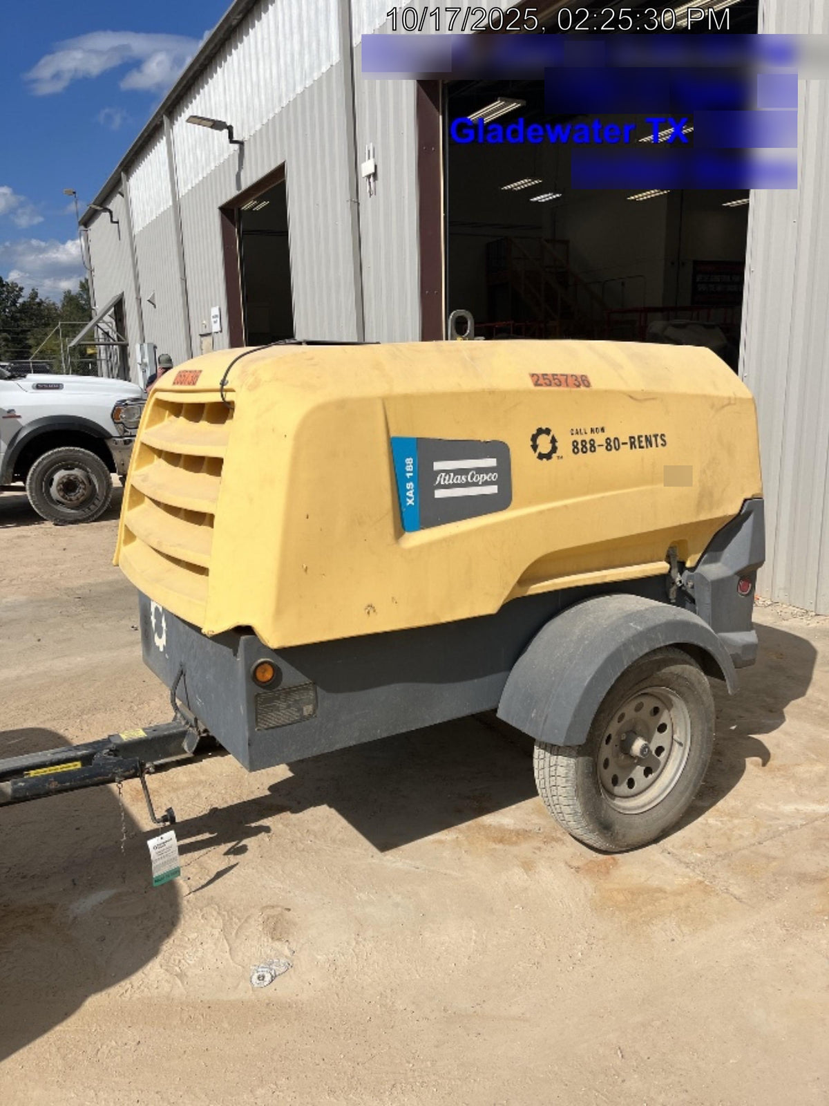 2022 ATLAS COPCO XAS188 CWK