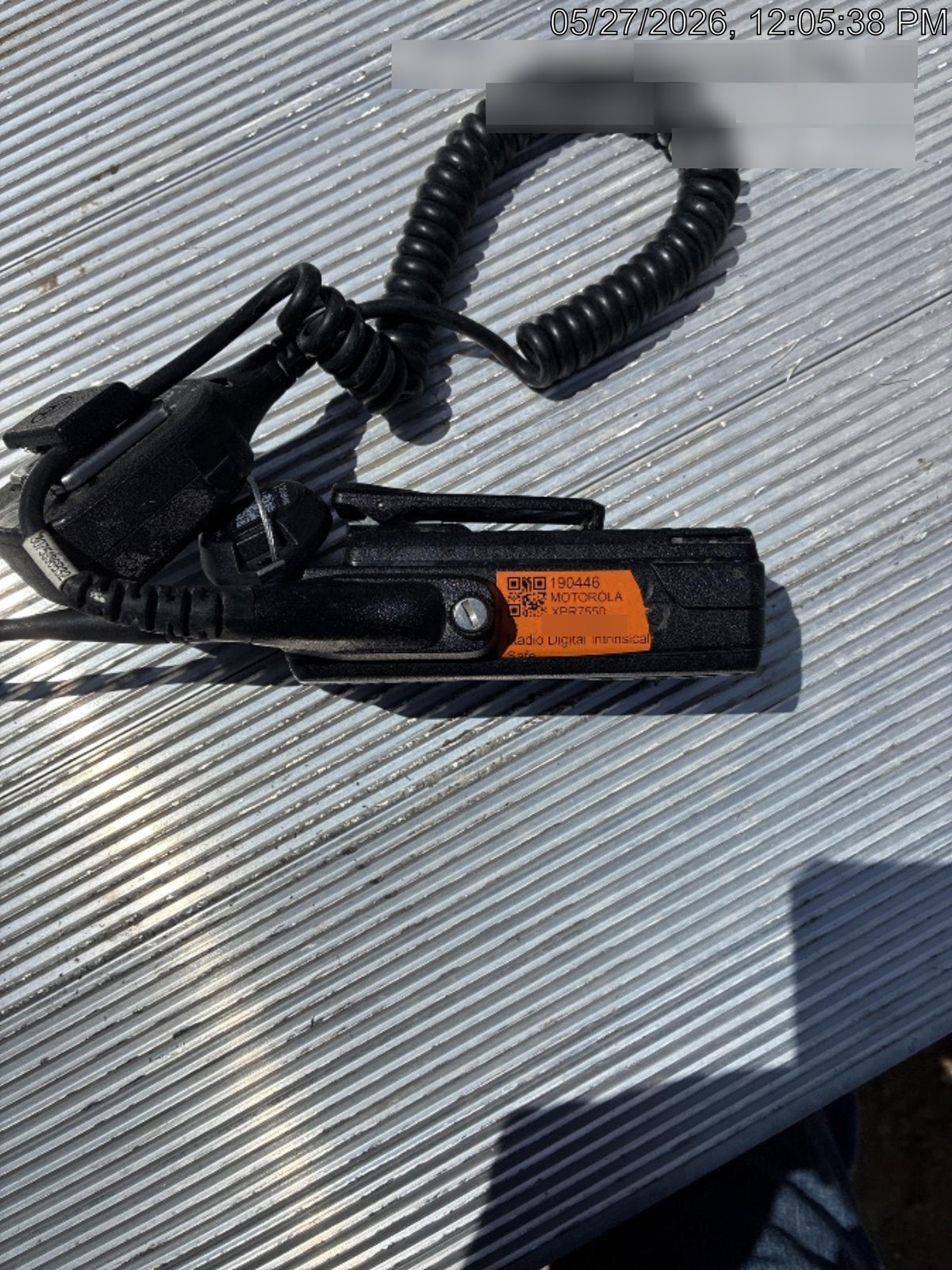 2021 MOTOROLA XPR7550