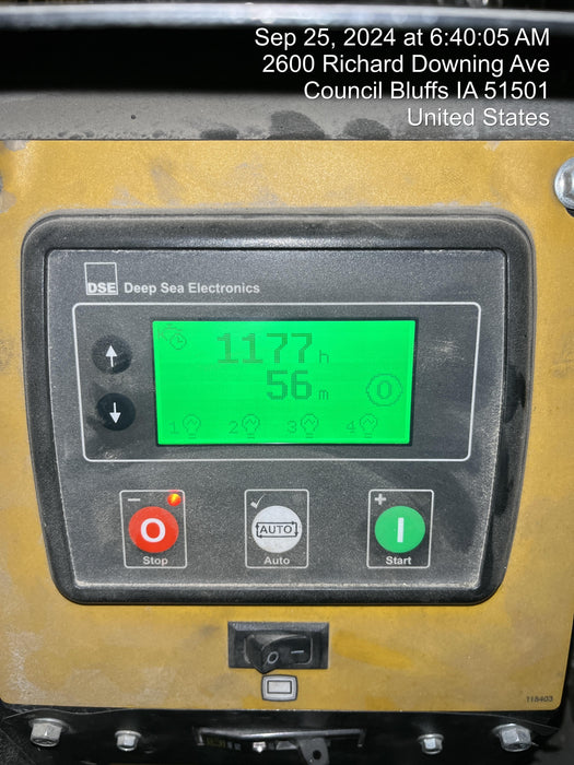 2022 Allmand NLV3GR (4) LED Light Fixture 350W, 23' Vertical Mast, 3kW Prime, Towable, Deep Sea L401, Leveling Jacks, Yanmar T4F 5.8hp