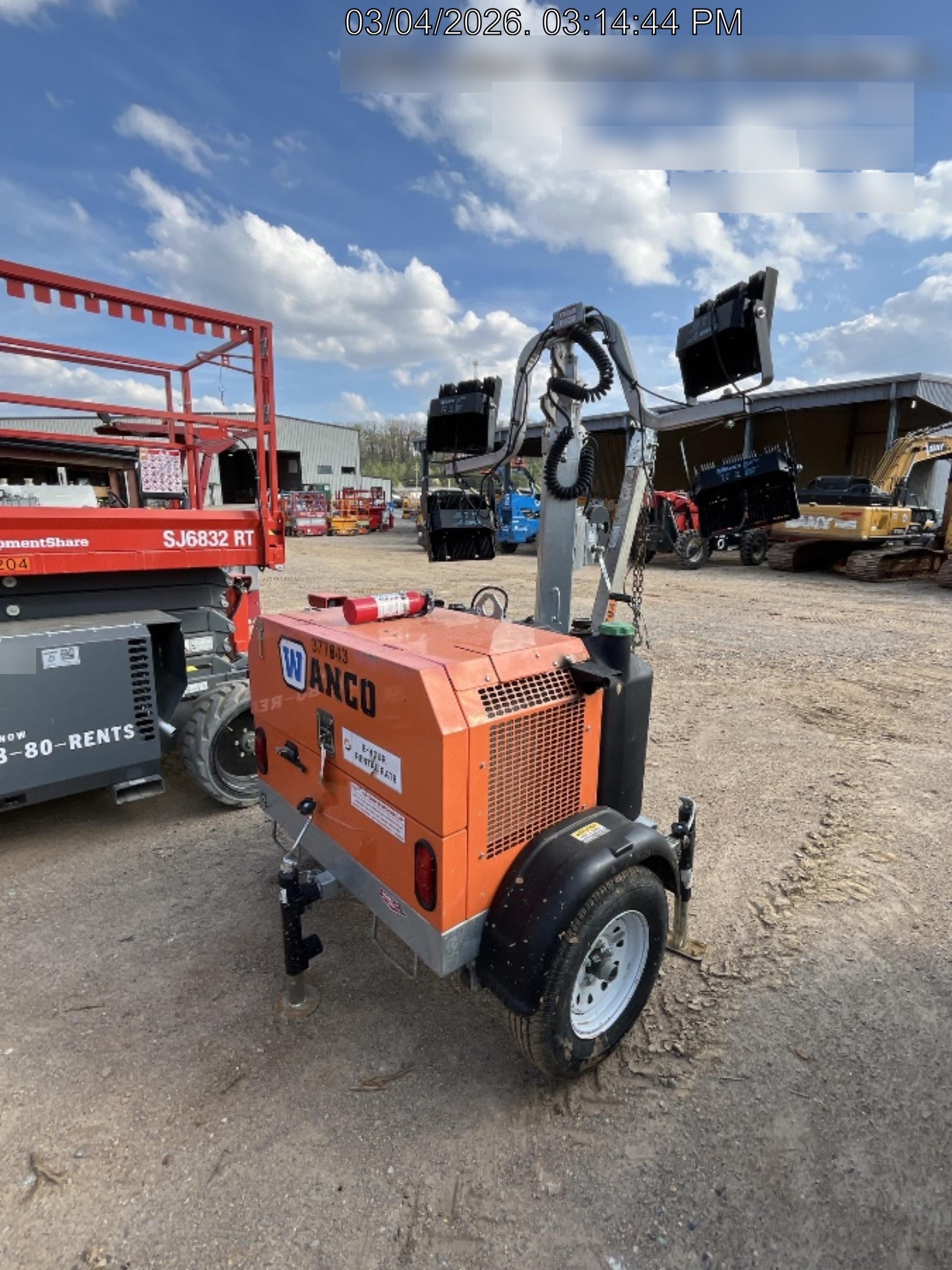 2023 Wanco WLTT-4MM4K Diesel, Deep Sea Controller, Shore Power Plug, Auto Start, (4) 350W LED Floodlights, 4kW Generator, 60 Gal Fuel Tank, 2" Ball, T3