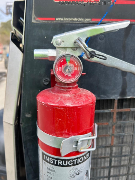 2019 Lincoln Electric Vantage 322 Ready-Pak 3, Two Wheel Trailer, Fender and Light Kit, Cable Rack