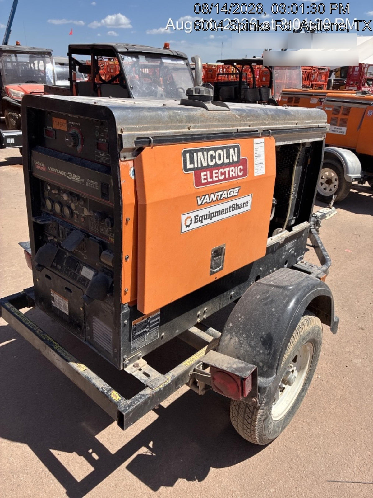 2020 Lincoln Electric Vantage 322 Ready-Pak 3