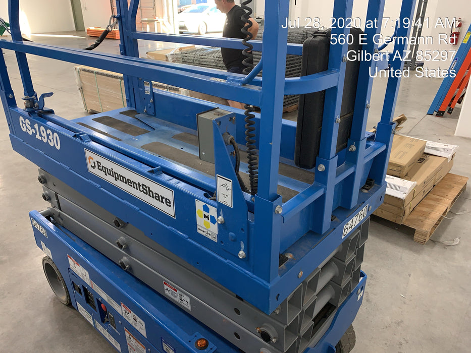 2020 Genie GS-1930 Standard Machine