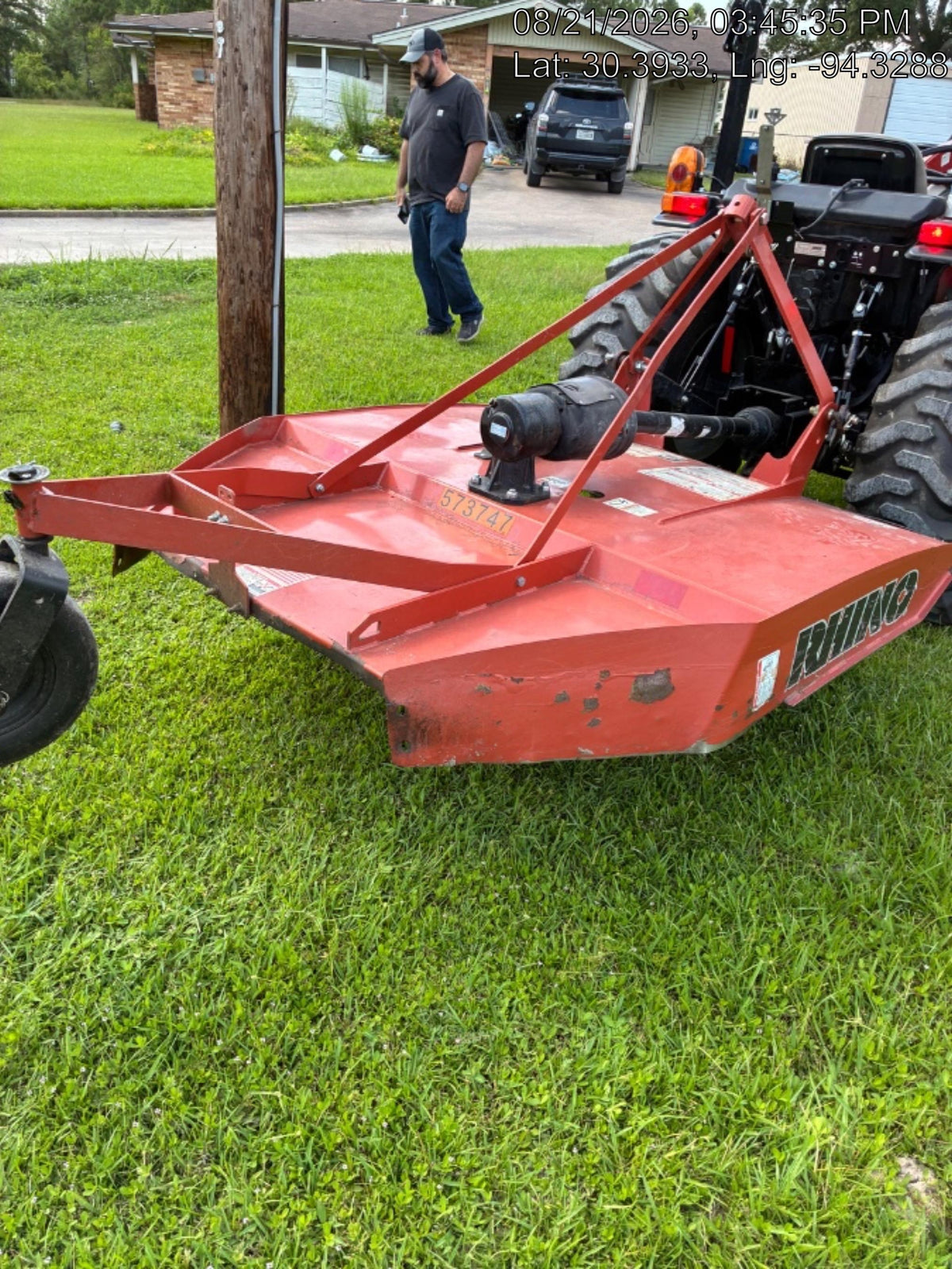 2025 RHINO TW15 Rotary Cutter