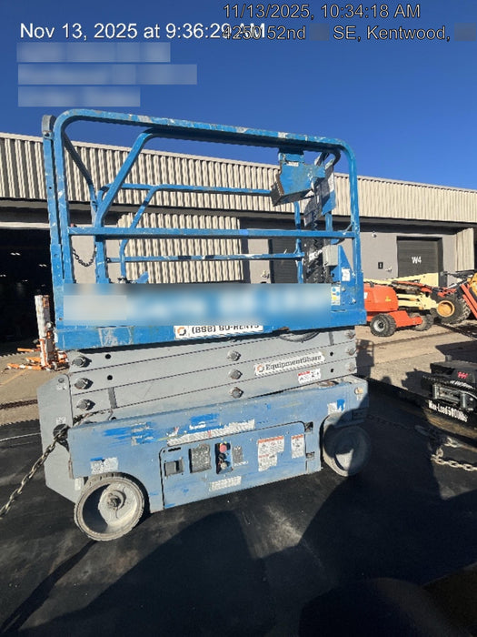 2019 Genie GS-1930 Genie GS-1930 Scissor Lift w/Standard Options