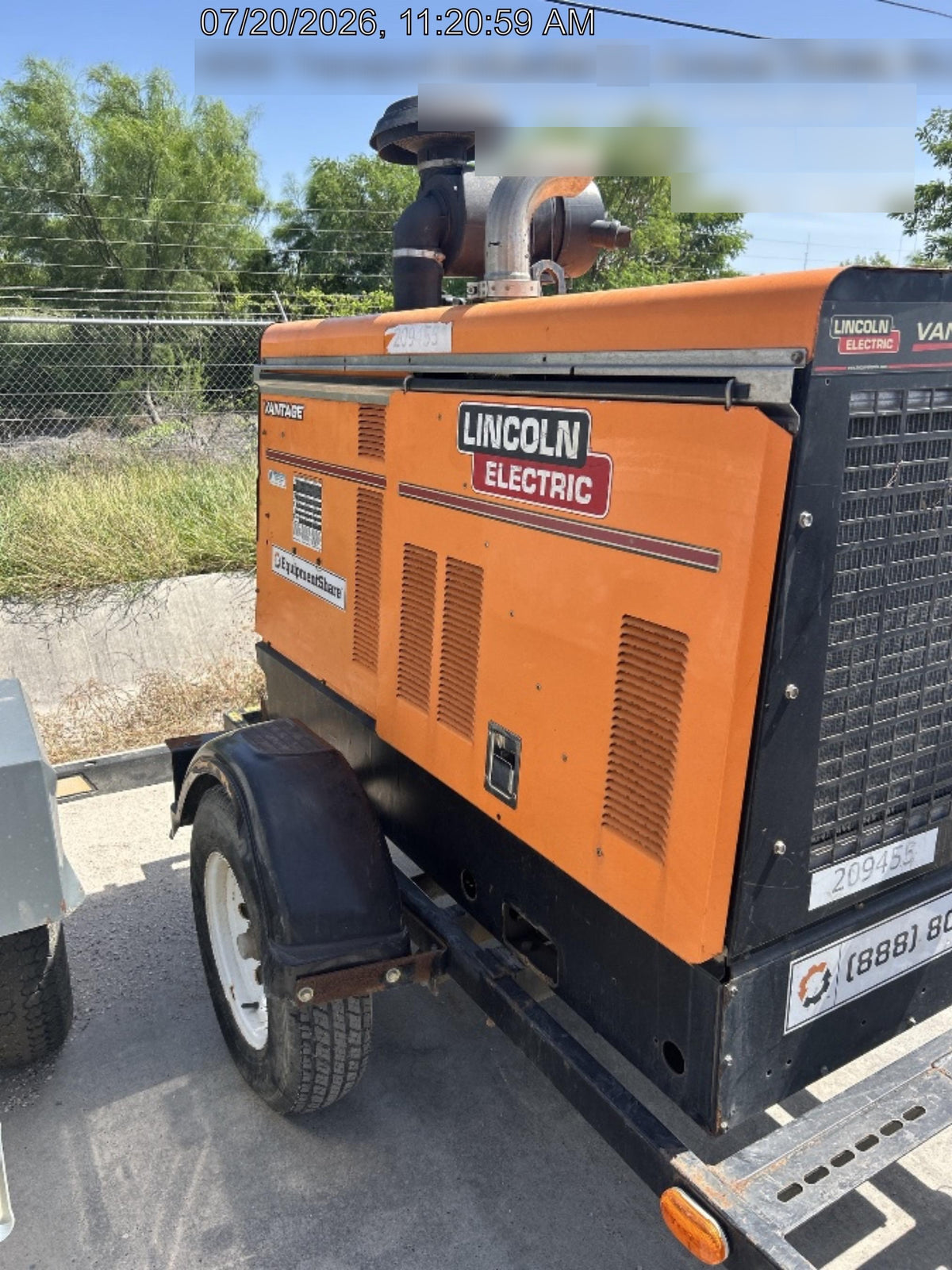 2022 Lincoln Electric Vantage 549X VANTAGE 549X READY-PAK 3