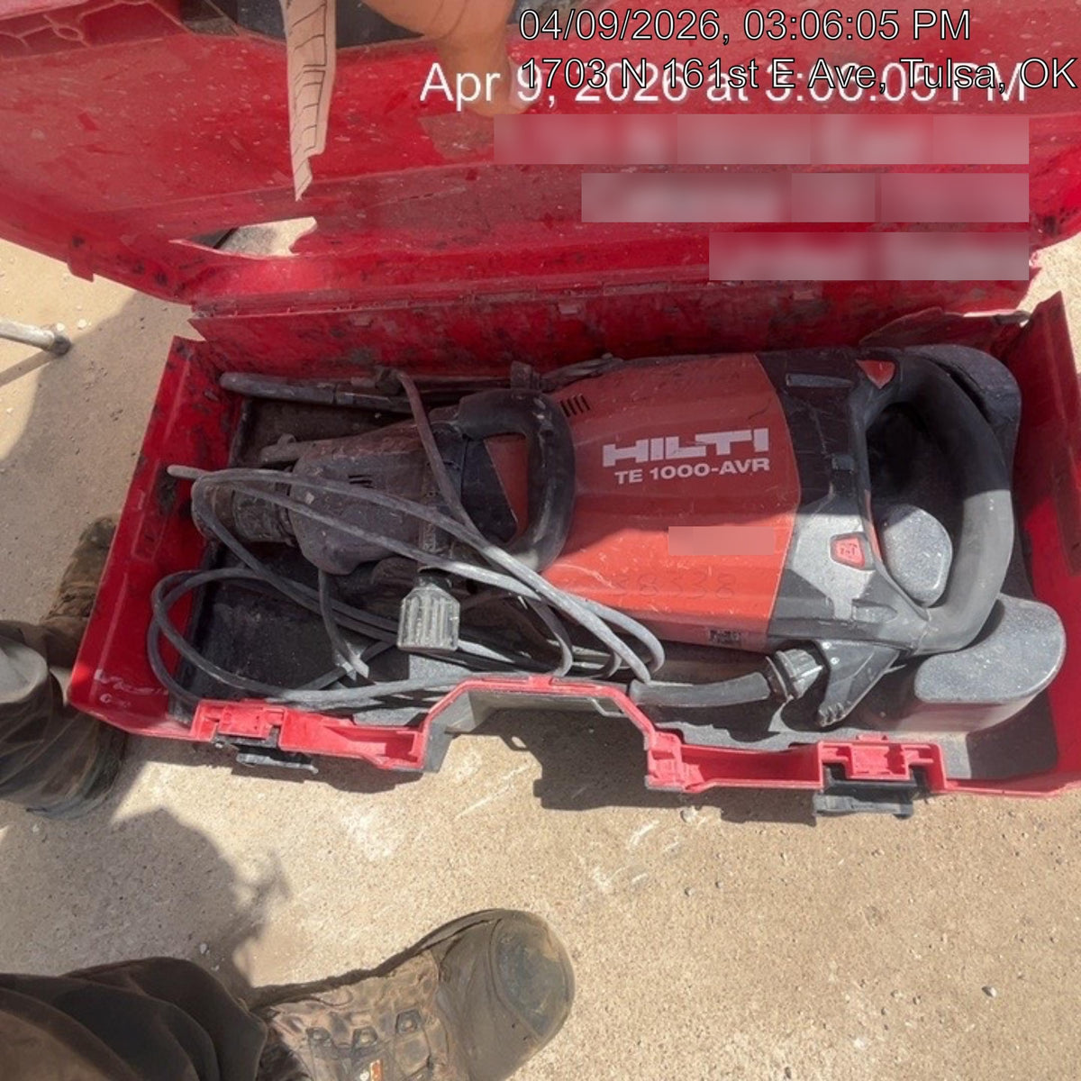 2019 HILTI TE 1000-AVR