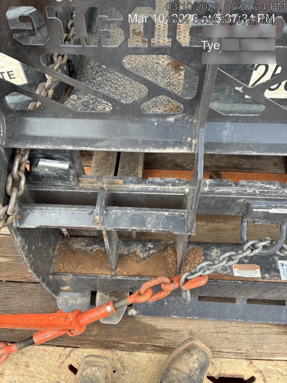 2025 PALADIN 72" Skid Steer Forks