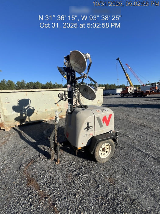 2017 Wacker Neuson LTV6L-MH Wacker Neuson Light Tower