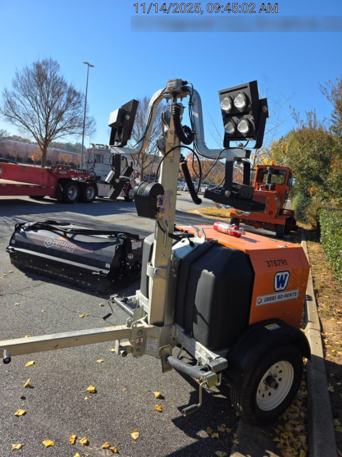 2023 Wanco WLTT-4MM4K Diesel, Deep Sea Controller, Shore Power Plug, Auto Start, (4) 350W LED Floodlights, 4kW Generator, 60 Gal Fuel Tank, 2" Ball, T3