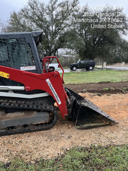 2022 Takeuchi TL6CR 65hp Kubota Diesel, Cab/Heat/Air, Rubber Tracks, Hydraulic QC