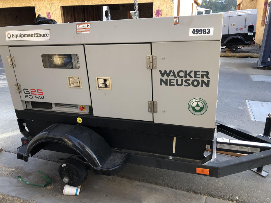 2019 WACKER NEUSON G25