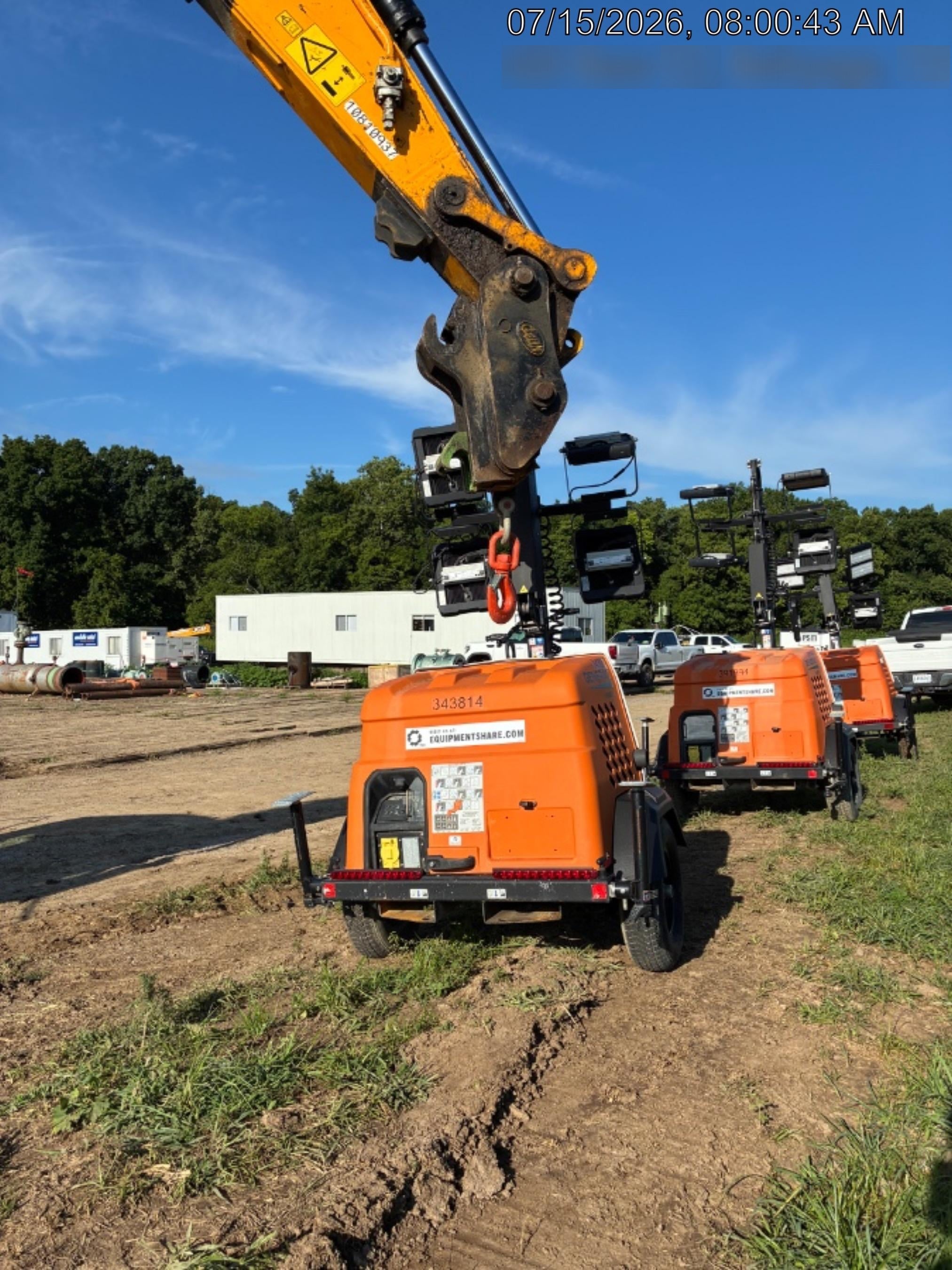 2023 Generac MLT2 Diesel, Flex Switch 120V Input, Powerzone Controller, (4) 320W LED Lights, 4kW Generator, 39.9 Gal Fuel Tank, 2" Ball, T3