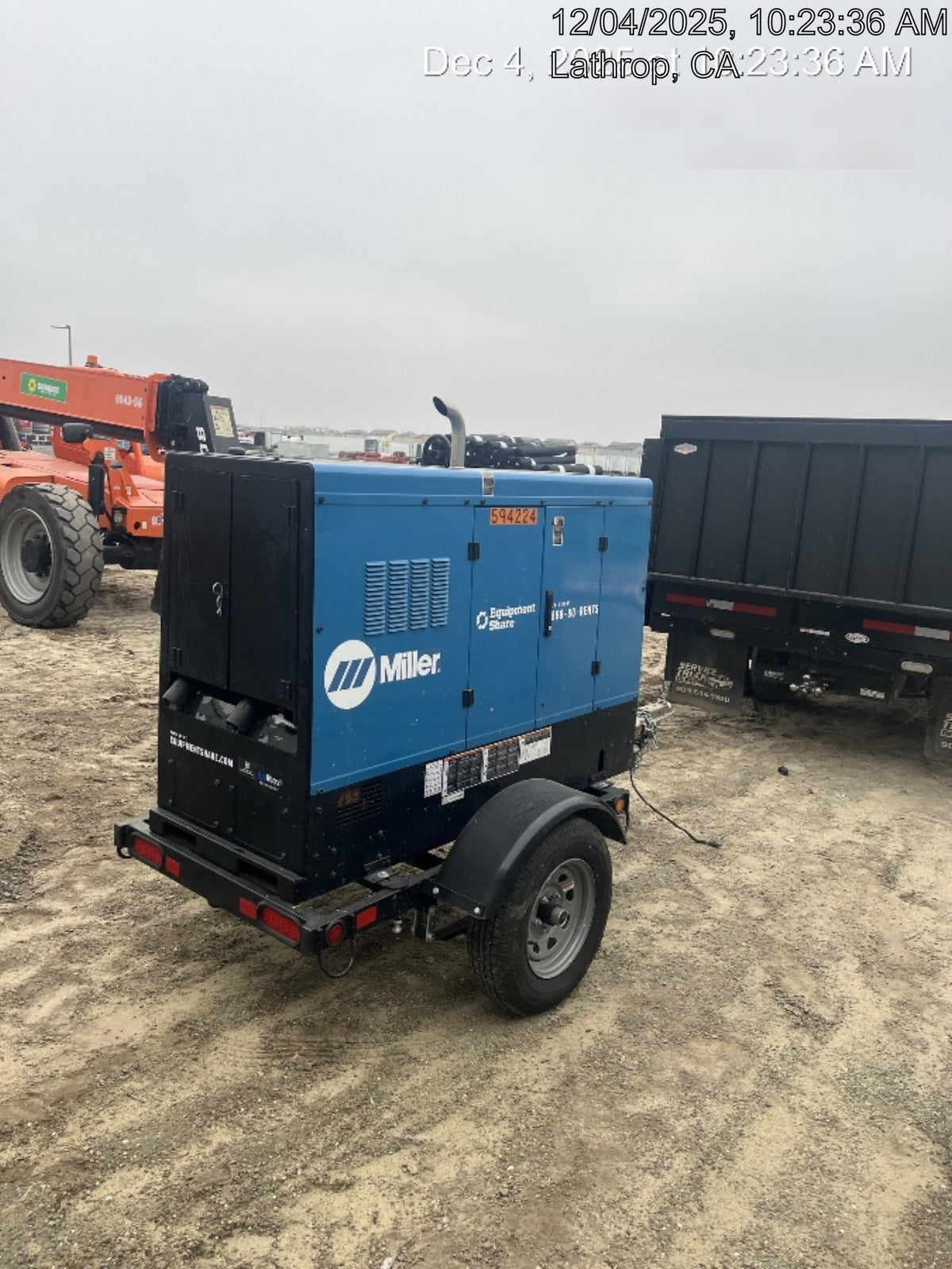2025 MILLER ELECTRIC BIG BLUE 500