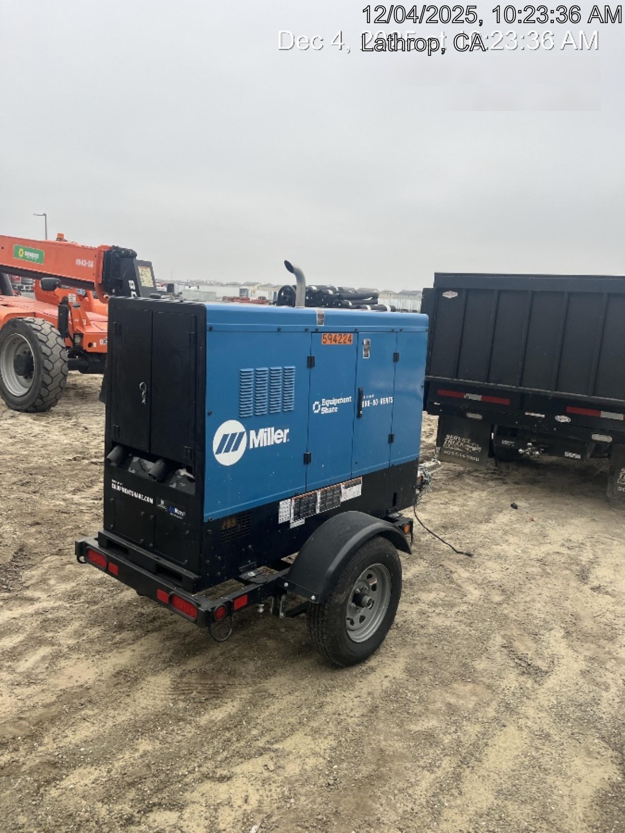2025 MILLER ELECTRIC BIG BLUE 500