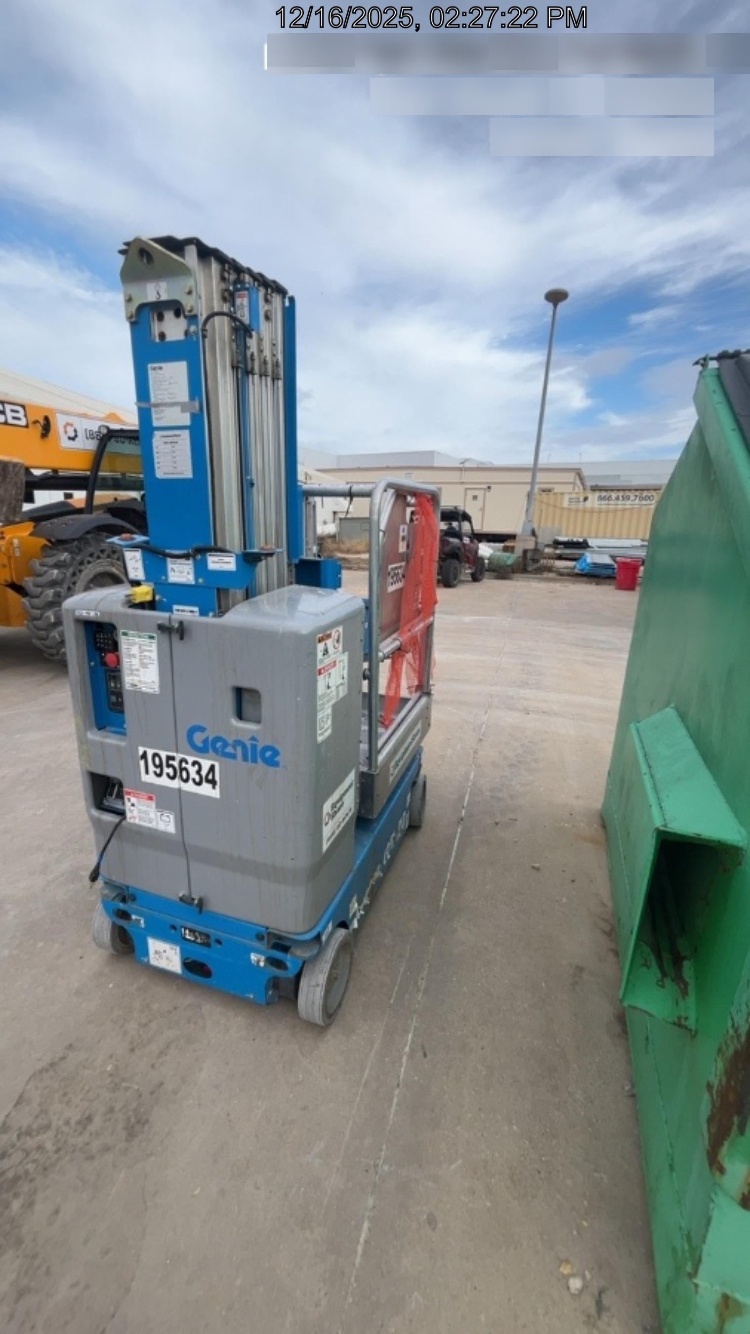 2021 GENIE GR-20