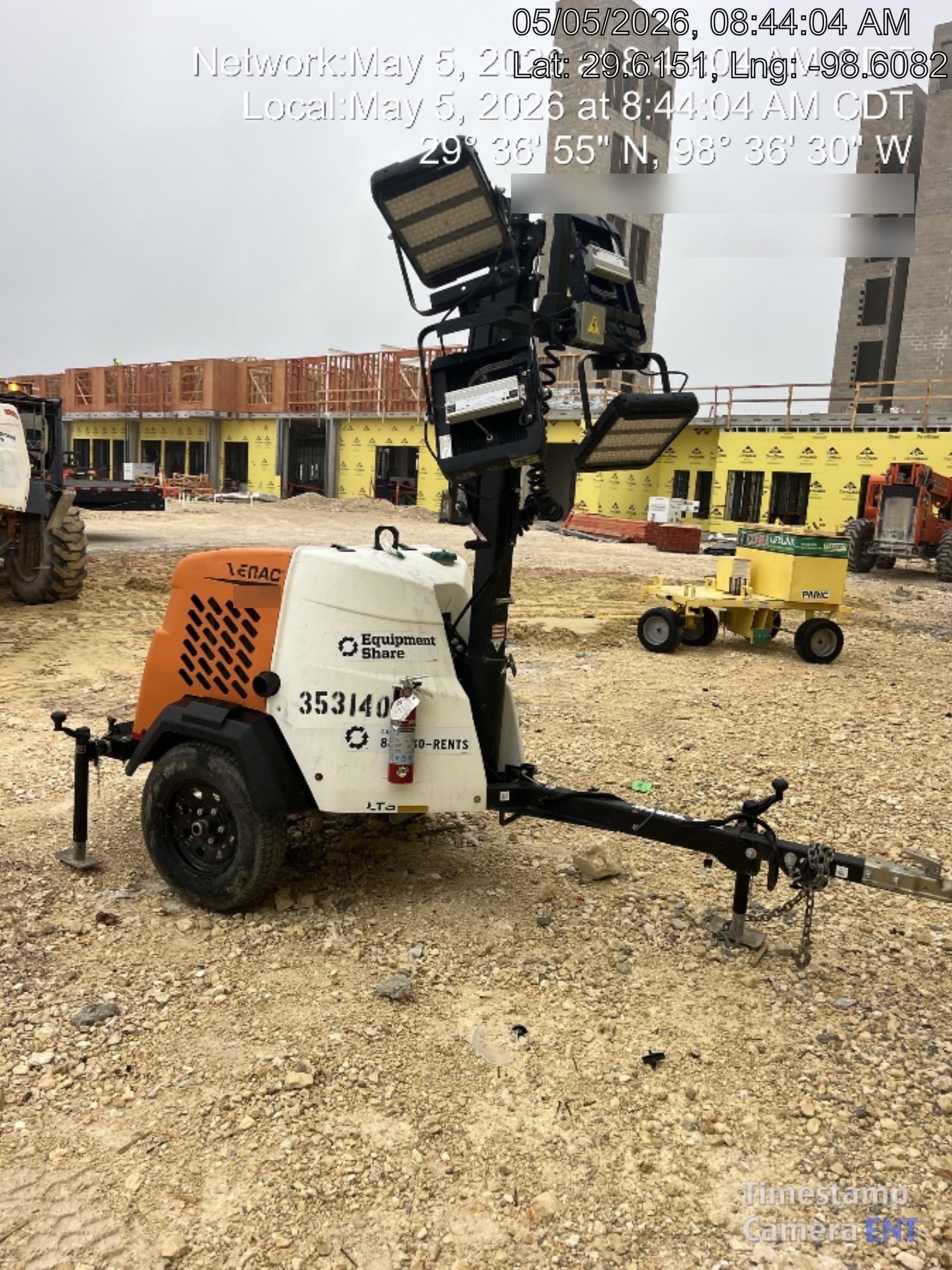 2023 Generac MLT2 Diesel, Flex Switch 120V Input, Powerzone Controller, (4) 320W LED Lights, 4kW Generator, 39.9 Gal Fuel Tank, 2" Ball, T3