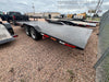 2024 TEXAS PRIDE TRAILERS 21' Lowboy Gravity Tilt Bed 14K Bumper Pull Trailer