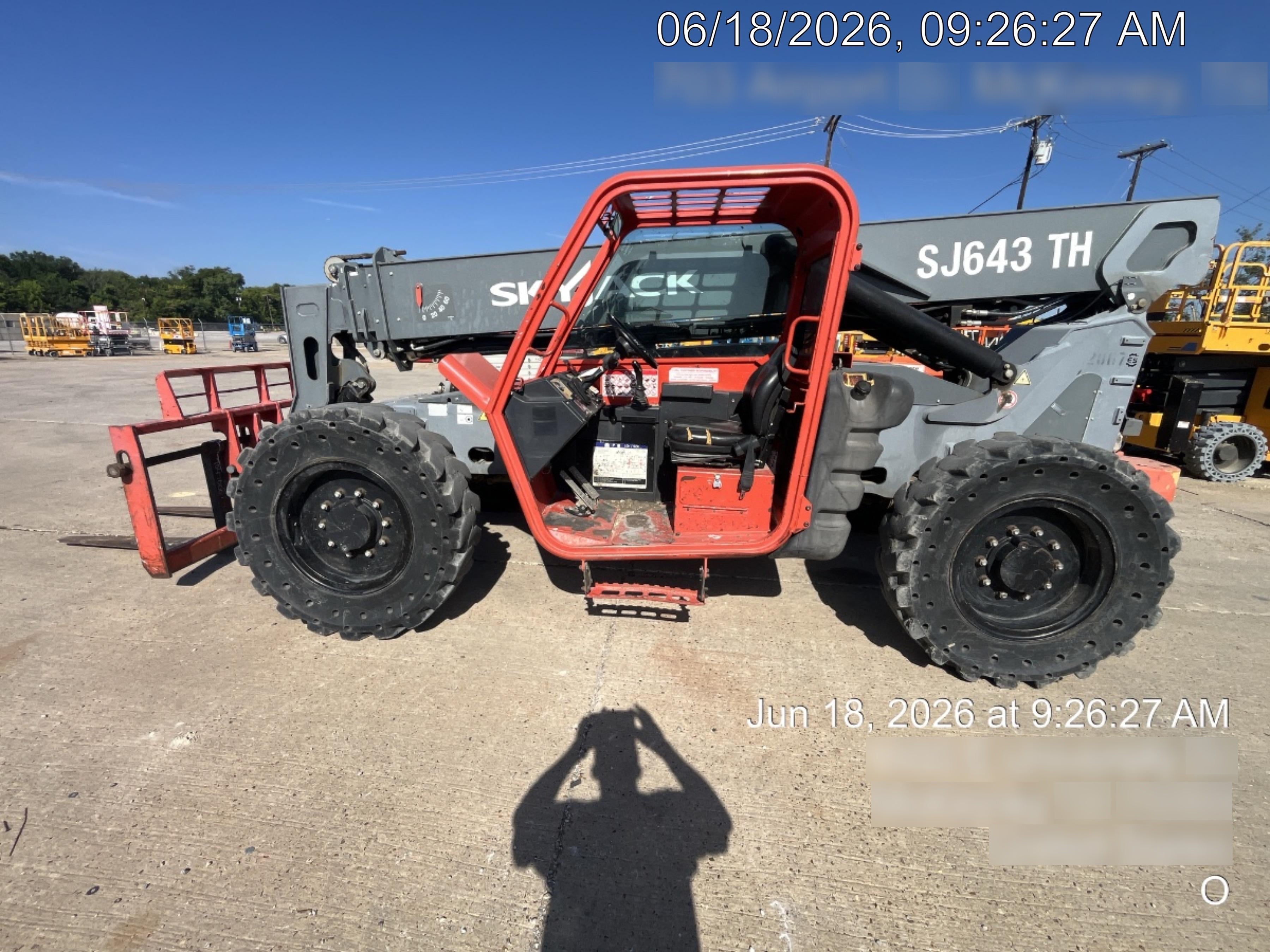 2016 Skyjack SJ643 TH Skyjack SJ643TH Telehandler