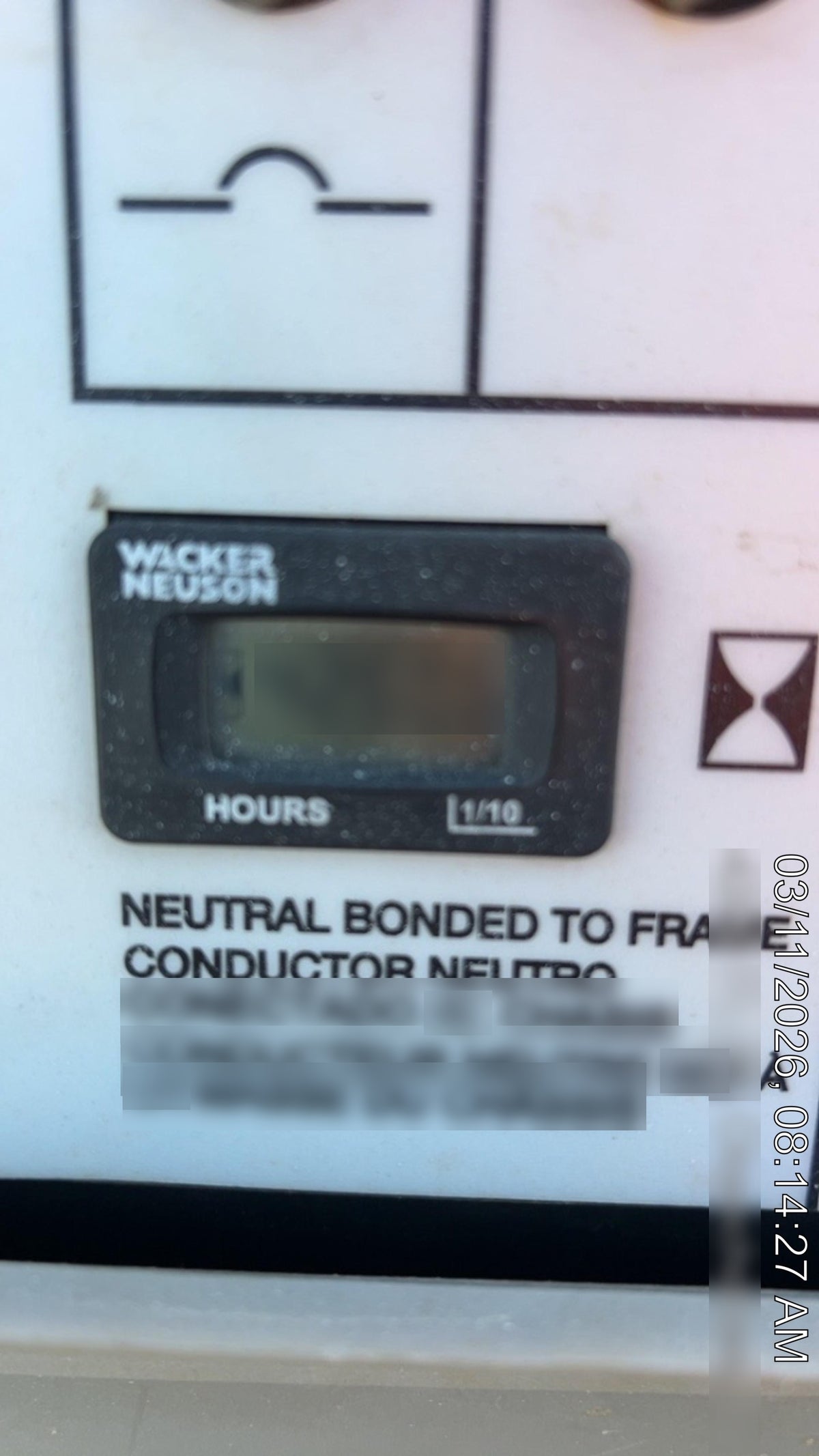 2019 Wacker Neuson LTV6L-MH Standard Options, ES Track Hardware, Fuel Level Sensor