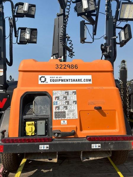 2023 Generac MLT2 Diesel, Flex Switch 120V Input, Powerzone Controller, (4) 320W LED Lights, 4kW Generator, 39.9 Gal Fuel Tank, 2" Ball, T3