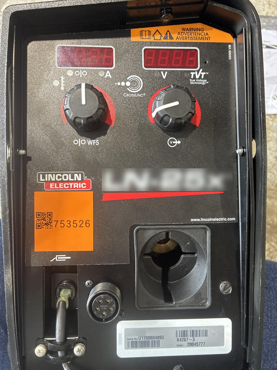 2026 LINCOLN ELECTRIC LN-25X w/Flowmeter