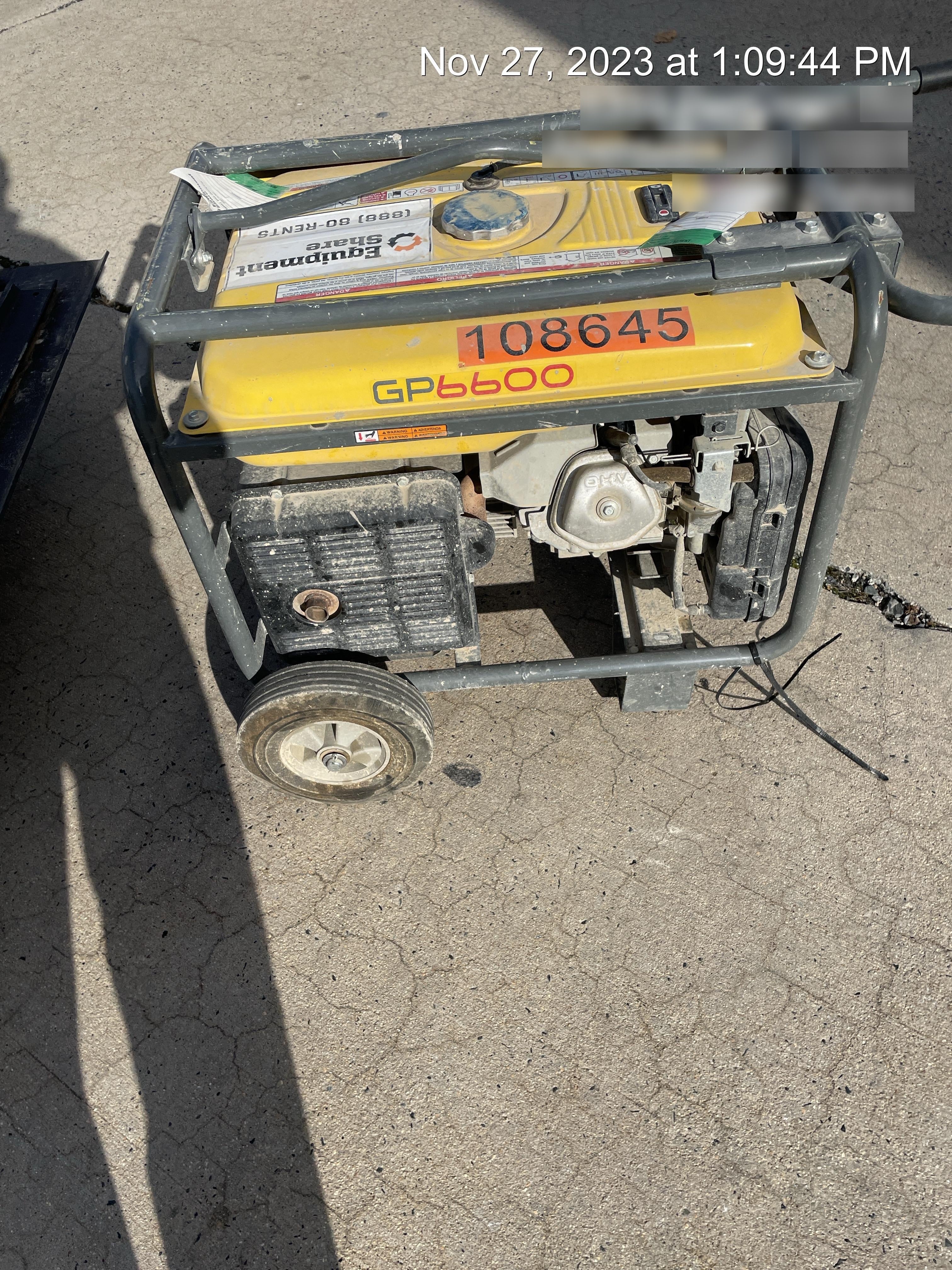 2020 WACKER NEUSON GP6600A
