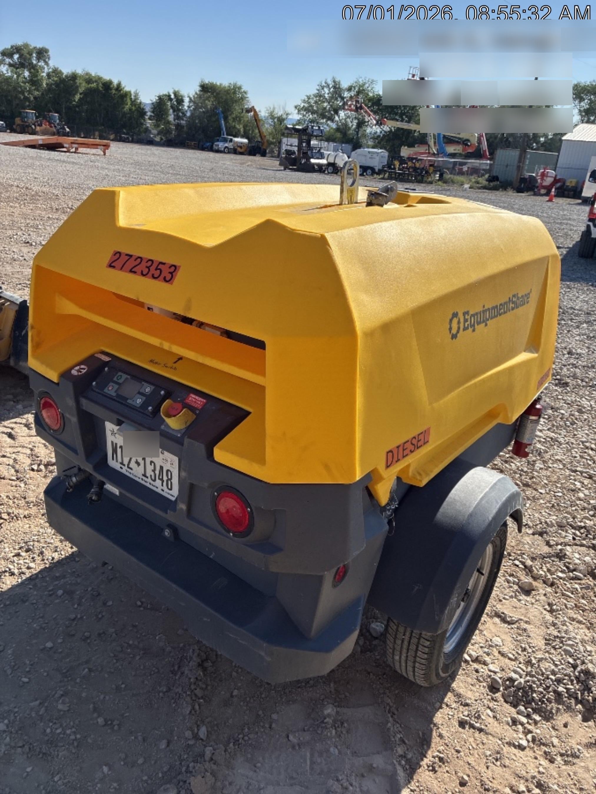 2022 ATLAS COPCO XAS188 CWK