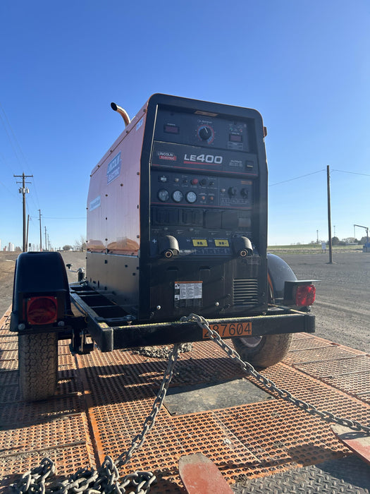 2023 Lincoln Electric LE400 Kubota V1505, Trlr, Cable Rack, Light Kit, ES Decals, T3