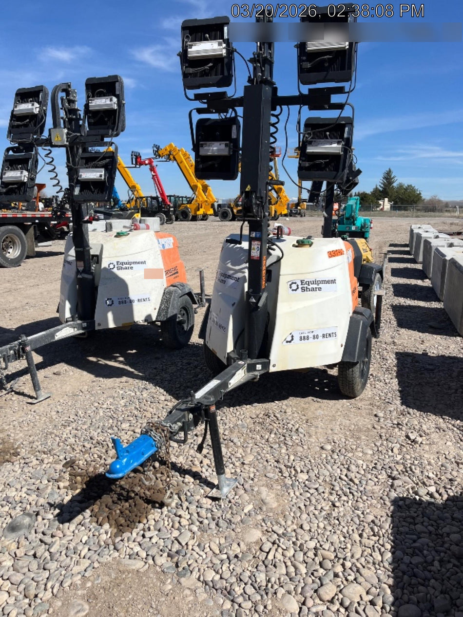 2023 Generac MLT2 Diesel, Flex Switch 120V Input, Powerzone Controller, (4) 320W LED Lights, 4kW Generator, 39.9 Gal Fuel Tank, 2" Ball, T3